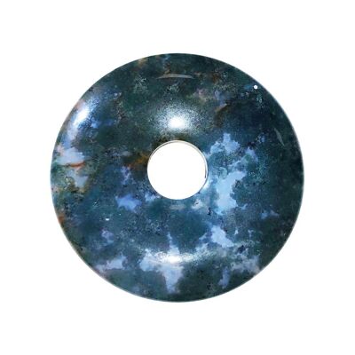 PI Chinois ou Donut Agate mousse - 40mm