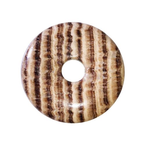 PI Chinois ou Donut Aragonite marron - 40mm