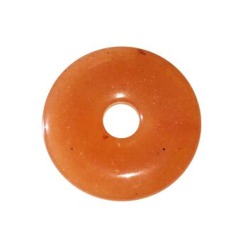 PI Chinois ou Donut Aventurine rouge - 30mm 1