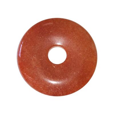 Chinesischer PI oder roter Aventurin-Donut - 40 mm