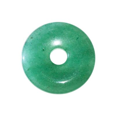Ciambella cinese PI o avventurina verde - 30 mm