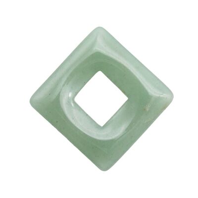 Chinese PI or Green Aventurine Donut - Square