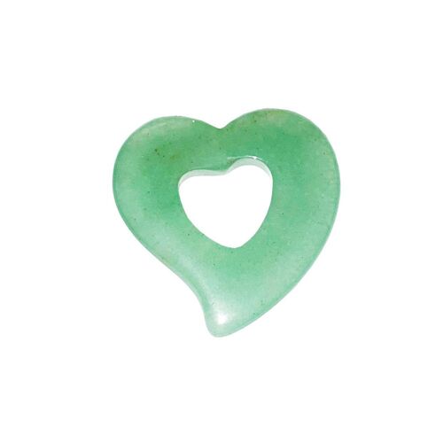 PI Chinois ou Donut Aventurine verte - Coeur