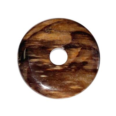 Chinese PI or Donut Petrified wood - 40mm