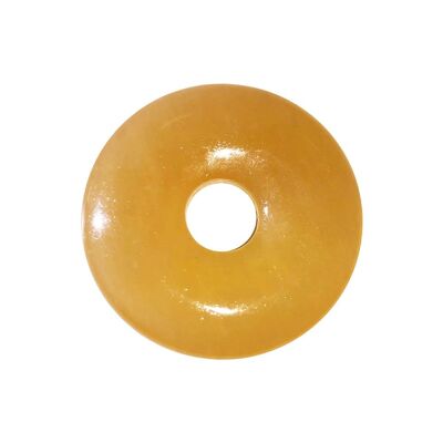 Chinesischer PI- oder Orangen-Kalzit-Donut - 30 mm