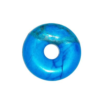 PI Chinois ou Donut Howlite bleue - 20mm
