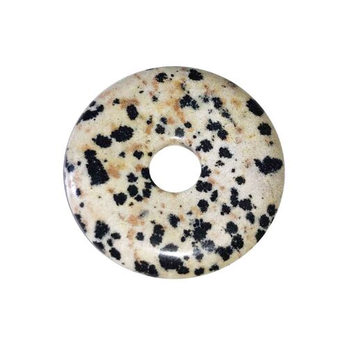 PI Chinois ou Donut Jaspe dalmatien - 30mm