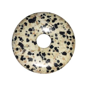 PI Chinois ou Donut Jaspe dalmatien - 40mm 1