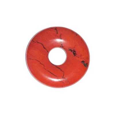 PI Chinois ou Donut Jaspe rouge - 20mm