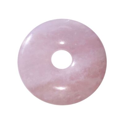 Donut de Cuarzo Rosa o Chino PI - 40mm