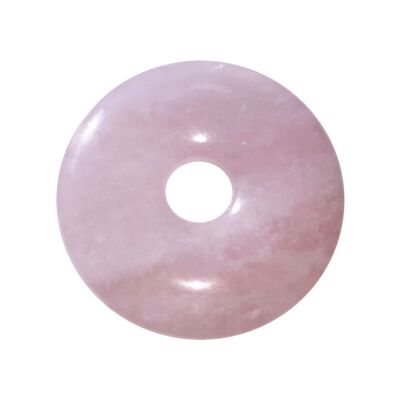 PI Chinois ou Donut Quartz rose - 40mm