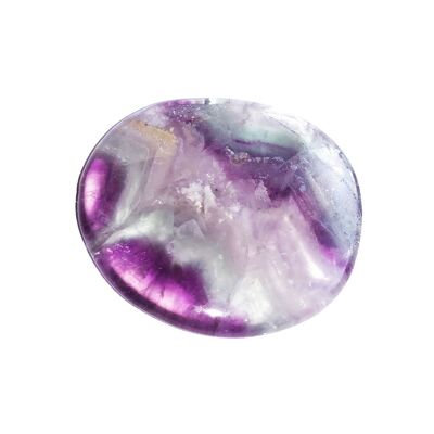 Pierre plate Fluorite verte