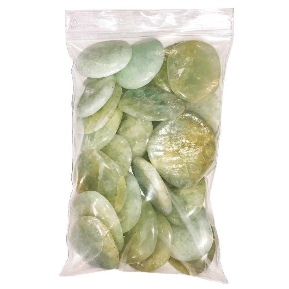 Amazonite flat stones - 1kg