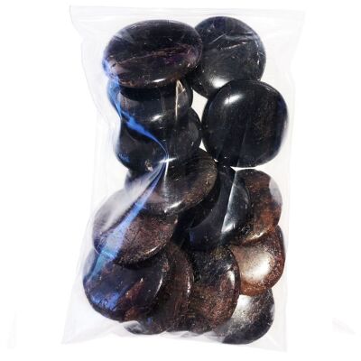 Piedras planas de hematites - 1kg