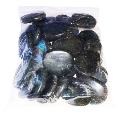 Pierres plates Labradorite - 250grs