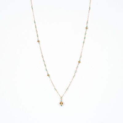 Amazonite Jupiter long necklace