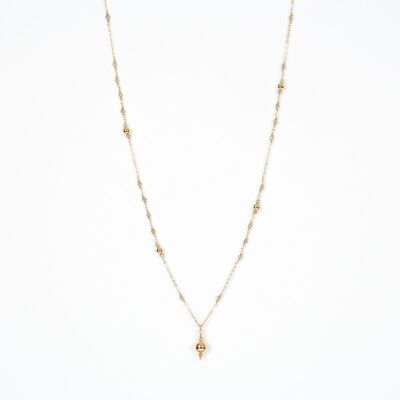 Jupiter labradorite long necklace