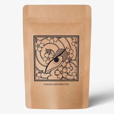 Tè Matcha Biologico Saemidori 50g - Certificato Biologico - Qualità Cerimoniale