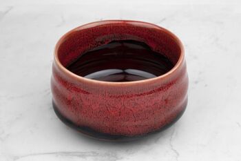 traditional chawan bowl "japanese maple" series 1