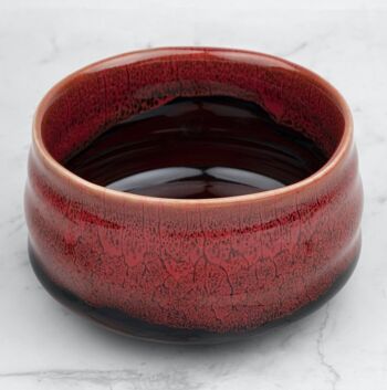 traditional chawan bowl "japanese maple" series 2