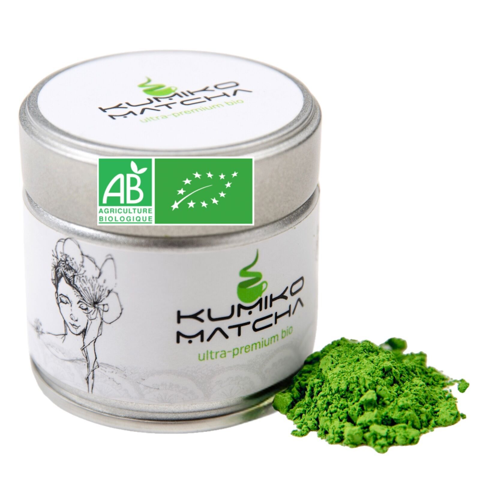 Ultra-premium organic matcha tea 30g - Certified Organic - Ceremonial Quality