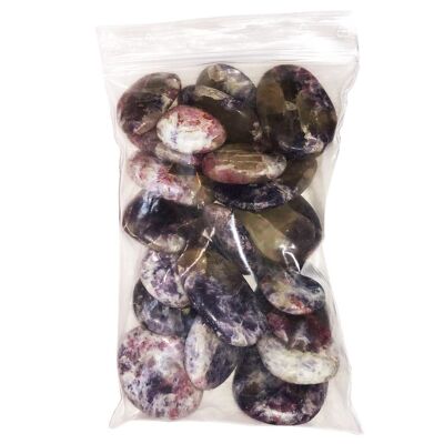 Piedras planas de unakita - 1kg