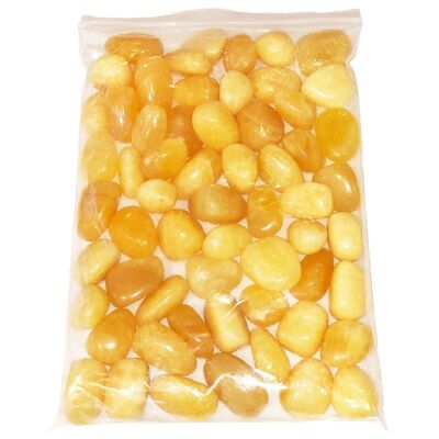 Pierres roulées Calcite orange - 250grs