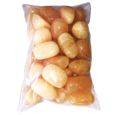 Piedras rodadas de calcopirita - 1Kg