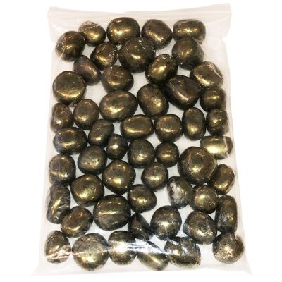 Piedras rodadas de calcopirita - 250grs