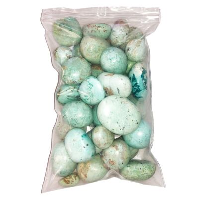 Pierres roulées Chrysocolle-Turquoise - 1Kg