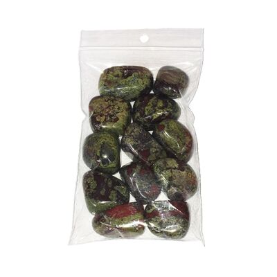 Pietre burattate Jasper eliotropio - 500gr