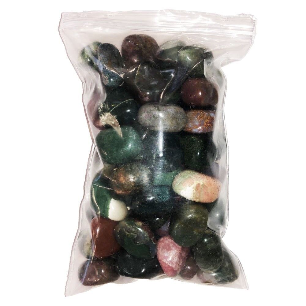 Yellow Jasper Tumbled Stones - 1kg
