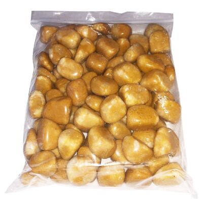 Gelber Jaspis Trommelsteine - 250grs