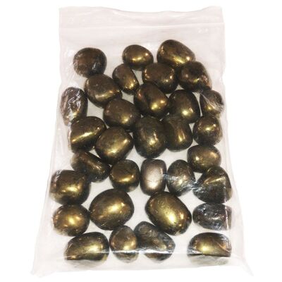 Pierres roulées Pyrite de fer - 250grs