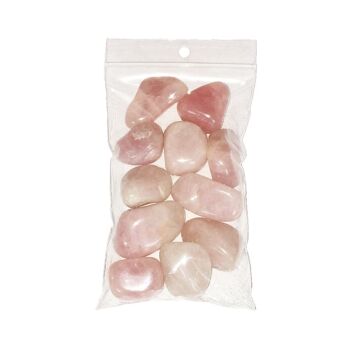 Pierres roulées Quartz rose - 500grs 1