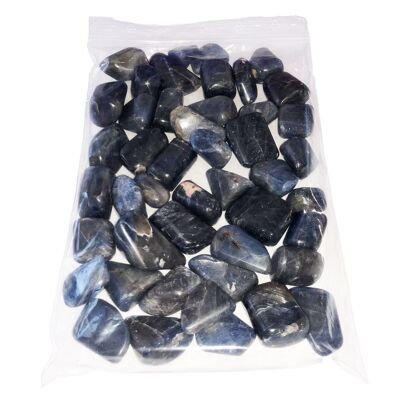 Sapphire tumbled stones - 250grs