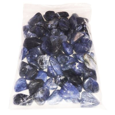 Sodalite tumbled stones - 250grs