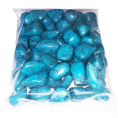 Pierres roulées Turquoise Matrix - 250grs