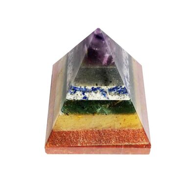 Pyramide Agate Arbre - Entre 60 et 70mm