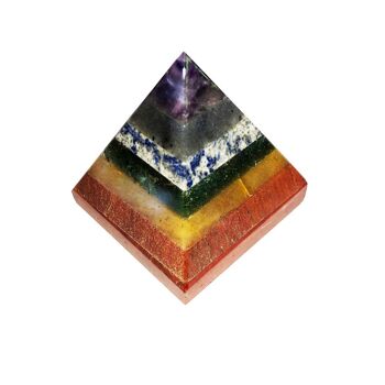 Pyramide Agate Arbre - Entre 60 et 70mm 2