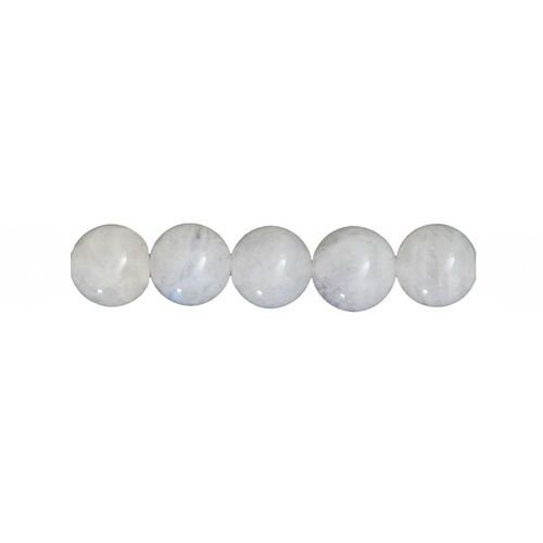 Sachet de 5 perles Pierre de lune - 8mm