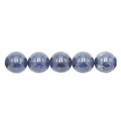 Confezione da 5 perle di zaffiro - 12 mm