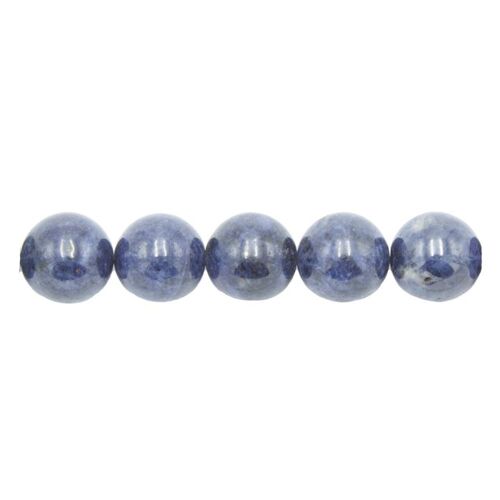 Sachet de 5 perles Shungite - 10mm