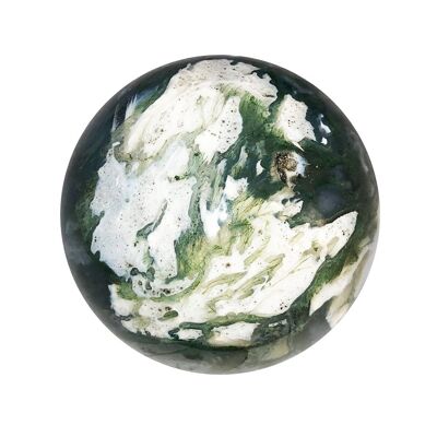 Sphère Agate noire - entre 50 et 55mm