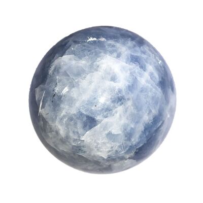 Sphère Calcite bleue - entre 50 et 55mm