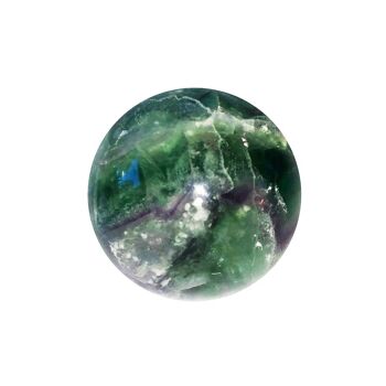 Sphère Fluorite multicolore - entre 50 et 55mm 2