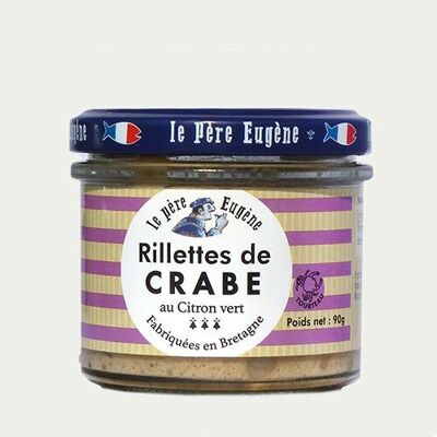 Krabben-Rillettes mit Limette Le Père Eugène 90 gr