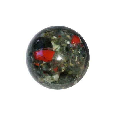 Sfera di Bloodstone - tra 50 e 55 mm