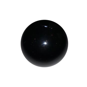 Sphère Obsidienne noire - entre 50 et 55mm 1