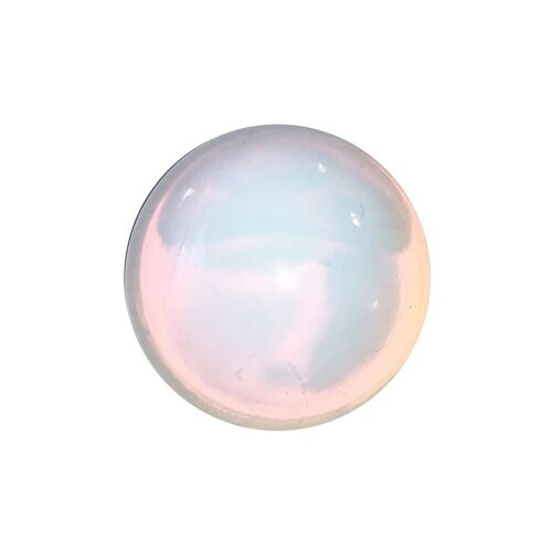 Sphère Opale verte - Entre 75 et 85mm